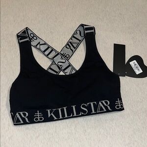 Killstar Sports Bra - Black / M (new)